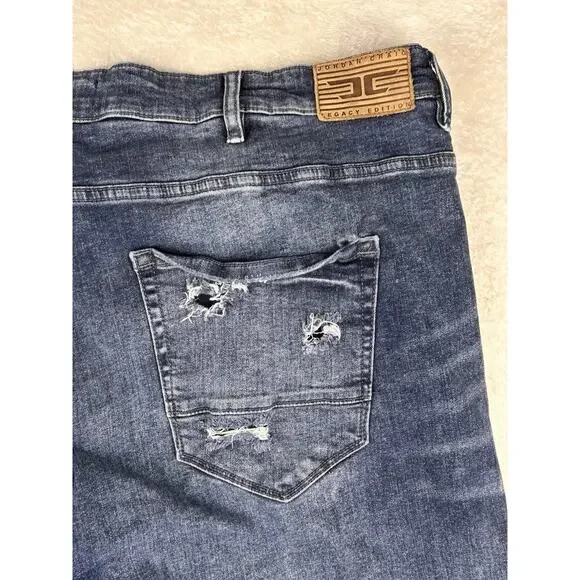 Jordan Craig Jeans Mens Legacy Edition AARON Distressed Paint Splatter sz 46/34 - Picture 8 of 9